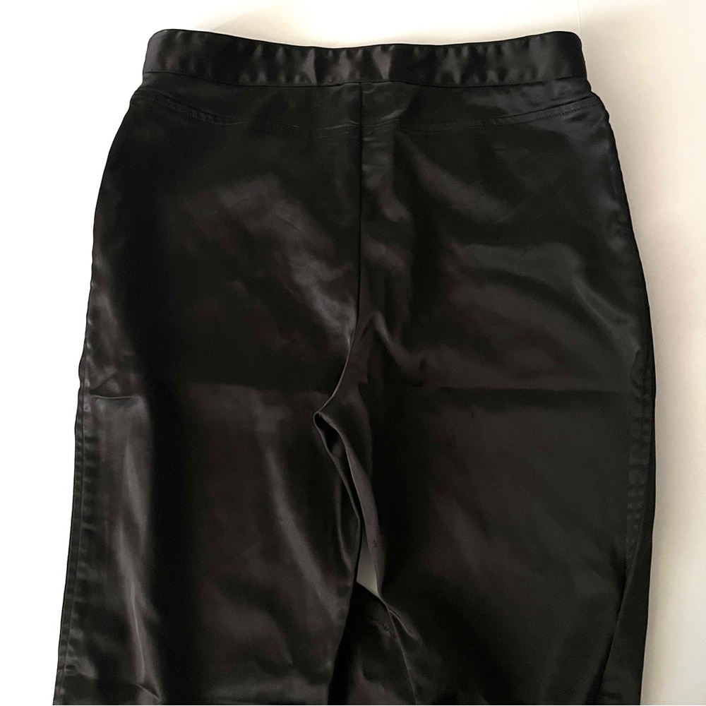 Bergamo By Ebi Women's Black Silky Pants Size 8 View 5